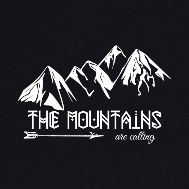 The Mountains are Calling, W by cheekymonkeysco
